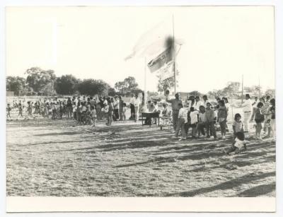 Fútbol infantil en Ariel del Plata