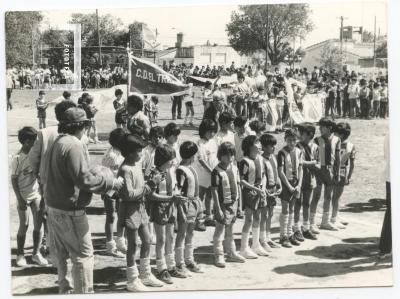 Fútbol infantil en Ariel del Plata