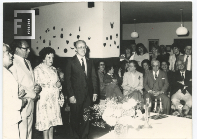 1° Casamiento en el Hogar de Ancianos, Hospital Municipal