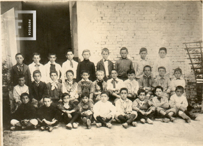 Alumnos de la escuela Nº 1