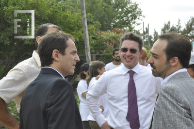 Visita del Embajador de Estados Unidos Noah Mamet al barrio La Josefa 