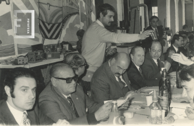 Almuerzo de trabajadores ferroviarios por el centenario del ferrocarril