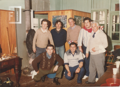 Almuerzo de trabajadores ferroviarios por el centenario del ferrocarril