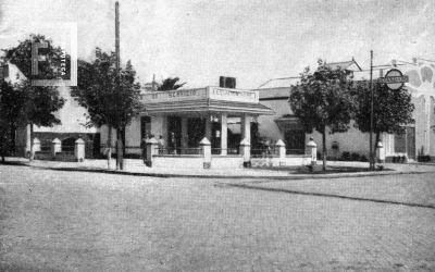 Estación de servicio de la Avenida Mitre y San Martín
