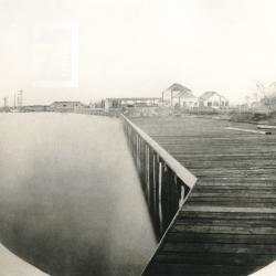 Muelle en el puerto antes de que lleguen las vías