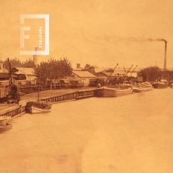 Puerto y muelle del ferrocarril