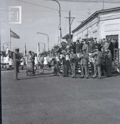 Acto escolar por el Día de la Bandera