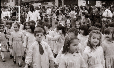 Desfile en la Av. Rivadavia