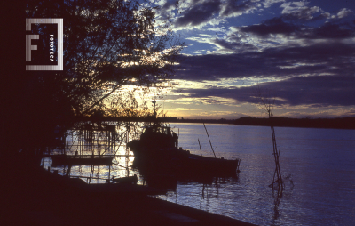 Atardecer en la costanera