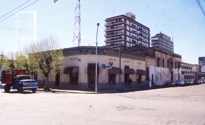 Esquina de las calles San Martín y 25 de Mayo