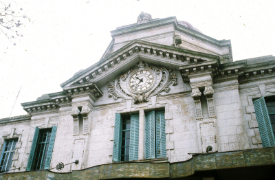 Reloj de la estación de tren