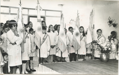 Inauguración de la Escuela Nº 9 Bernardino Rivadavia