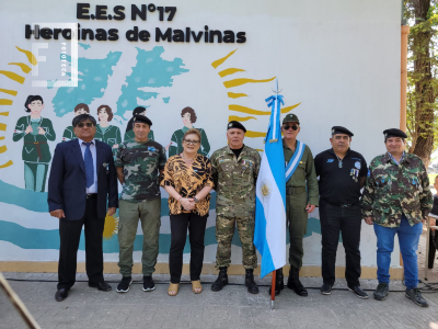 Imposición de nombre de la Escuela Secundaria N° 17 "Heroínas de Malvinas"