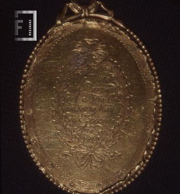 Camafeo de oro de Antonio Del Pino