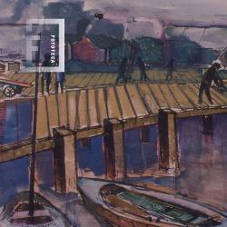 Pintura de la construcción del muelle