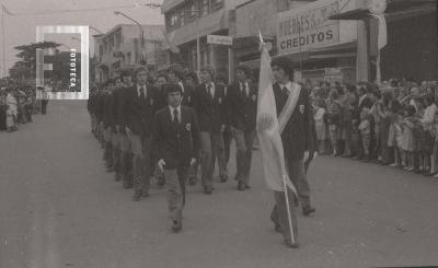 Desfile en la Av. Rivadavia