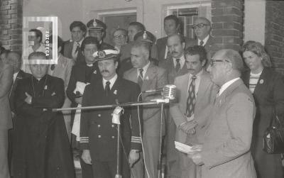 Inauguración del Centro Asistencial Delta