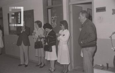 Acto en la Escuela Nº14 del Barrio Villanueva