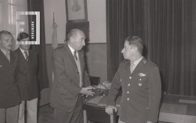 Homenaje al Teniente Coronel Valladares