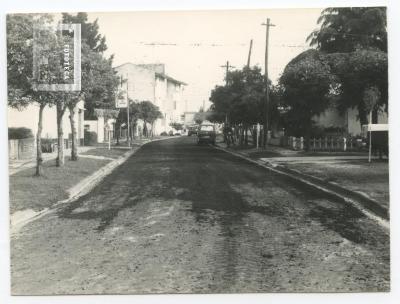 Obras de bacheo en distintas calles de Campana