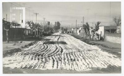 Reparación de calles en Barrio Villanueva