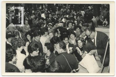 Homenaje a Edelindo De Filippi en el Club Esso