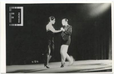 Pareja de baile de Tango