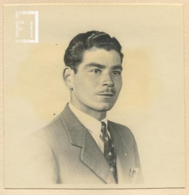 Retrato del escritor Wilfredo J. Vallejos