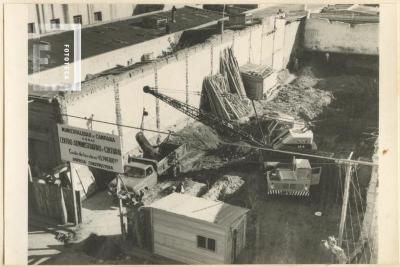 Construcción del Edificio 6 de Julio