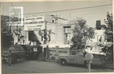 Construcción del Edificio 6 de Julio